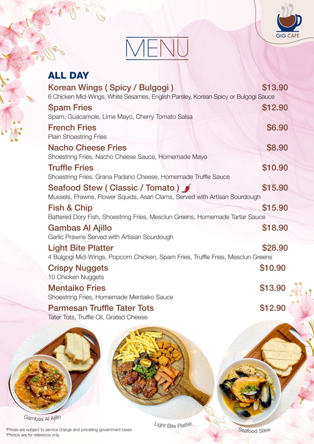 GIG Menu Tampines 51 3 9:30:2025